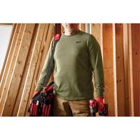 T-shirt de travail hybride, Hommes, Petit, Vert Sidevic Inc.
