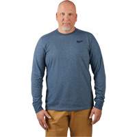 T-shirt de travail hybride, Hommes, Petit, Bleu Sidevic Inc.