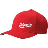 Casquette ajust&eacute;e Flexfit, Rouge, Poly-coton Sidevic Inc.