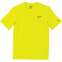 Workskin Lightweight High Visibility Shirt, Men's, Small, Yellow Sidevic Inc.