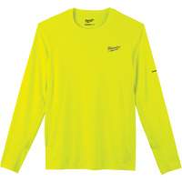 Workskin Lightweight High Visibility Shirt, Men's, Small, Yellow Sidevic Inc.