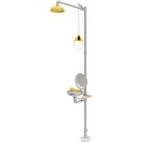 Combination Emergency Shower & Eyewash Station, Pedestal Sidevic Inc.