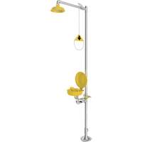 Combination Emergency Shower & Eyewash Station, Pedestal Sidevic Inc.
