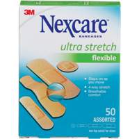 Pansements ultra-extensibles Nexcare, Assorti, Plastique, Non st&eacute;rile Sidevic Inc.
