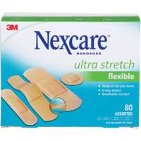 Pansements ultra-extensibles Nexcare, Assorti, Plastique, Non st&eacute;rile Sidevic Inc.