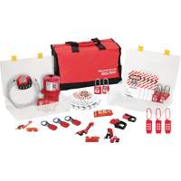 Premier Lockout Kit with Zenex Thermoplastic Locks, Electrical Kit, 27 Components Sidevic Inc.