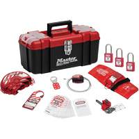 Standard Personal Lockout Kit with Zenex Thermoplastic Locks, Valve Kit, 13 Components Sidevic Inc.
