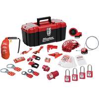 Premier Lockout Kit with Zenex Thermoplastic Locks, Electrical/Valve Kit, 27 Components Sidevic Inc.