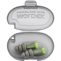 Alphas Reusable Earplugs, Uncorded, Bulk - Plastic Case, 27 dB NRR, One-Size Sidevic Inc.