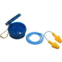 E-A-R Ultrafit Premolded Earplugs, Corded, Pair - Plastic Case, 25 dB NRR, One-Size Sidevic Inc.
