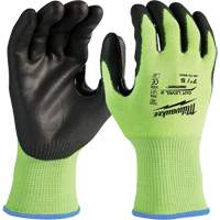 Gants haute visibilit&eacute; r&eacute;sistant aux coupures, Taille Petit, Calibre 15, Rev&ecirc;tement Nitrile/Polyur&eacute;thane, Enveloppe en Poly&eacute;thyl&egrave;ne, ANSI/ISEA 105 niveau 2 Sidevic Inc.