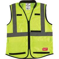 Veste de s&eacute;curit&eacute; haute performance, Jaune lime haute visibilit&eacute;, 4T-Grand/5T-Grand Sidevic Inc.