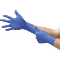 Gants Microflex N85, T-petit, Nitrile, 3,5 mils, Sans poudre, Bleu, Classe 2 Sidevic Inc.