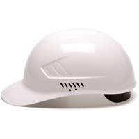 Ridgeline Bump Cap, Pinlock Suspension, White Sidevic Inc.