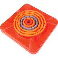 C&ocirc;ne de signalisation repliable, 18" h, Orange Sidevic Inc.