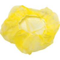 Bouffant Caps, Polypropylene, 21", Yellow Sidevic Inc.