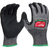 Gants enduits par trempage &agrave; dext&eacute;rit&eacute; &eacute;lev&eacute;e, Taille Petit, Calibre 18, Rev&ecirc;tement Nitrile, Enveloppe en Poly&eacute;thyl&egrave;ne, ASTM ANSI niveau A6/EN 388 niveau F Sidevic Inc.