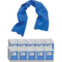 Serviette de refroidissement par &eacute;vaporation Chill-Its 6602, Bleu Sidevic Inc.