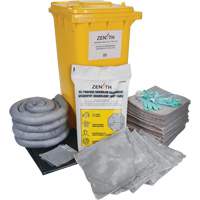 Spill Kit, Universal, Bin, 63 US gal. Absorbancy Sidevic Inc.