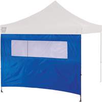 Paroi de tente &agrave; d&eacute;ploiement SHAX 6092 avec fen&ecirc;tre en maille Sidevic Inc.