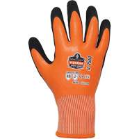 Gants de travail enduits et r&eacute;sistant &agrave; la coupe pour l'hiver ProFlex 7551, Taille Petit, Calibre 10/13, Rev&ecirc;tement Nitrile/Latex de caoutchouc, Enveloppe en PEHP, ASTM ANSI niveau A5/EN 388 niveau E Sidevic Inc.