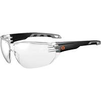 Lunettes de s&eacute;curit&eacute; sans monture Skullerz VALI, Lentille Transparent, Antibu&eacute;e/Anti-&eacute;gratignures, ANSI Z87+/R&eacute;pond ou surpasse la norme CSA Z94.3 Sidevic Inc.
