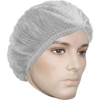 Cova-Cap Pleated Bouffant Cap, Polypropylene, 21", White Sidevic Inc.