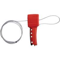 All Purpose PVC-Coated Cable Lockout, 8' Length Sidevic Inc.