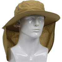 Chapeau forestier refroidissant par &eacute;vaporation EZ-Cool, Khaki Sidevic Inc.