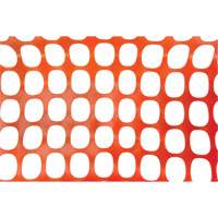 Heavy-Duty Safety Fence, 100' L x 4' W, Orange Sidevic Inc.
