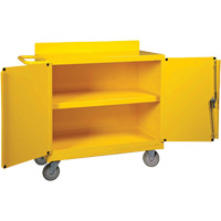Spill Control Center Cart, 18" L x 38.375" W x 36" H Sidevic Inc.