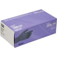 Medical Grade Disposable Gloves, Medium, Nitrile, 6-mil, Powder-Free, Black, Class 2 Sidevic Inc.