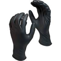 Green Monkey Biodegradable Disposable Gloves, Small, Nitrile, 8-mil, Powder-Free, Black Sidevic Inc.