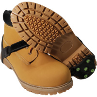 Icetred Heel Traction Device, Rubber/Tungsten Carbide, Stud Traction, One Size Sidevic Inc.