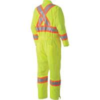5999A Combinaison de s&eacute;curit&eacute; routi&egrave;re, T-petit, Jaune lime haute visibilit&eacute; Sidevic Inc.