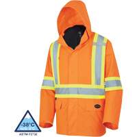 5632 Manteau 3 en 1 The Rock, Orange haute visibilit&eacute;, T-petit Sidevic Inc.
