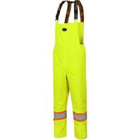 5054 Salopettes isol&eacute;es The Rock 300D, Polyester, Petit, Jaune lime haute visibilit&eacute; Sidevic Inc.