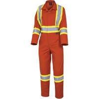 5514W Combinaisons de s&eacute;curit&eacute; pour femmes, T-petit, Orange haute visibilit&eacute; Sidevic Inc.