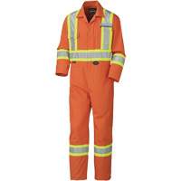 5513T Combinaison pour lavage industriel, 40 (grand taille), Orange haute visibilit&eacute; Sidevic Inc.