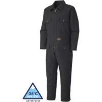 520A Combinaisons en toile de coton matelass&eacute;e, Hommes, Noir, Taille Petit Sidevic Inc.