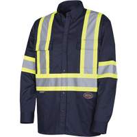 4414 Chemise de travail, Poly-coton, Petit, Bleu marin Sidevic Inc.