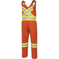 7712 FR-Tech&reg; Flame-Resistant Overalls, Small, High Visibility Orange Sidevic Inc.