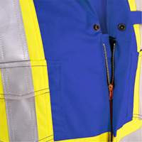 7706T Combinaison ignifuge FR-Tech avec fermetures &agrave; glissi&egrave;re aux jambes, Taille 40 (grand taille), Bleu royal, 9,7 cal/cm² Sidevic Inc.