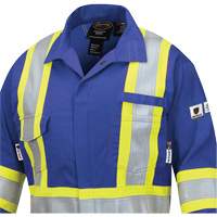 7704W Combinaison FR-Tech ignifuge/contre les arcs pour femme, Taille T-petit, Bleu royal, 10 cal/cm² Sidevic Inc.
