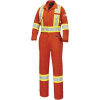 7702W Combinaison FR-Tech ignifuge/contre les arcs pour femme, Taille T-petit, Orange haute visibilit&eacute;, 10 cal/cm² Sidevic Inc.