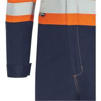 7702BB Combinaison de s&eacute;curit&eacute; FR-Tech 2 tons, Taille 36, Bleu marin/Orange, 10 cal/cm² Sidevic Inc.