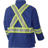 5523 Flame-Resistant Safety Parka, Small, Royal Blue, 58 cal/cm² Sidevic Inc.