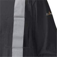 340SFA Flame-Resistant Long-Sleeved Safety Shirt, Small, Black Sidevic Inc.