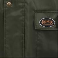 D8120J Manteau &agrave; capuchon ind&eacute;chirable Nailhead pour planteur d'arbres, Polyester/PVC, T-petit, Vert Sidevic Inc.