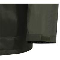 D8120J Manteau &agrave; capuchon ind&eacute;chirable Nailhead pour planteur d'arbres, Polyester/PVC, T-petit, Vert Sidevic Inc.